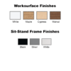 HAT Finish Options