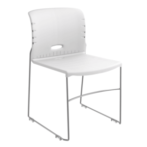 Konnekt Stacking Chair - White (Compel)