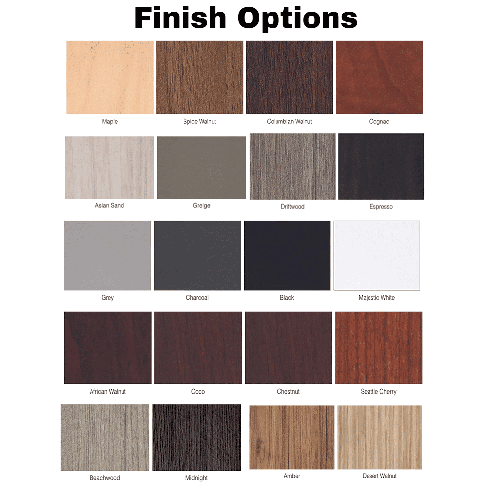 Complete Series II Reception Desk - Finishes