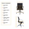 Mojo Luxe Chair Dimensions
