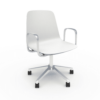 Sofie 5 Star Seat (Compel) White with Arms