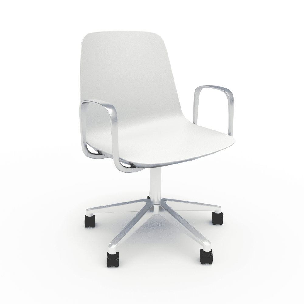 Sofie 5 Star Seat (Compel) White with Arms