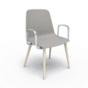 Sofie Wood Leg Chair