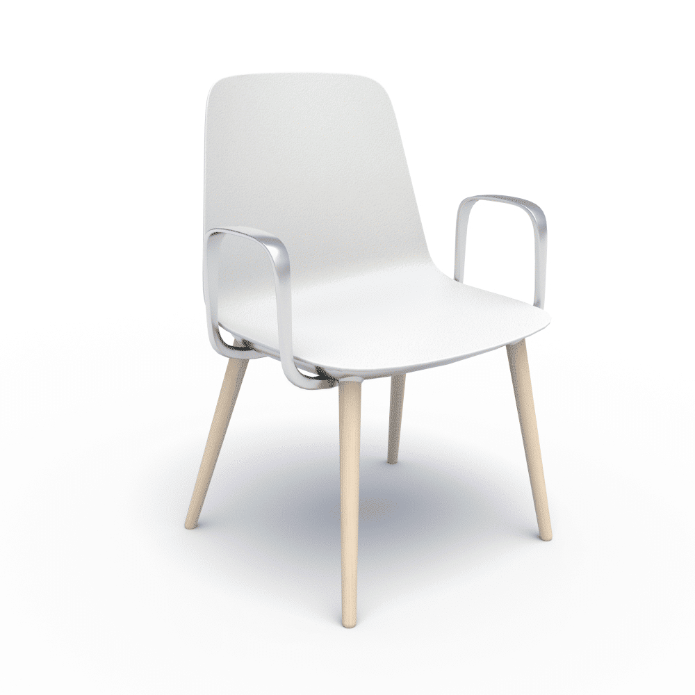 Sofie Wood Leg Chair