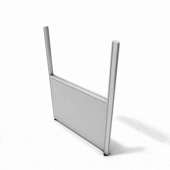 Sunline panels connect easily with no tools required.