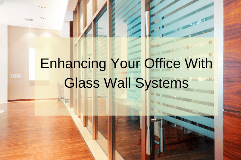 glass wall partitions for office