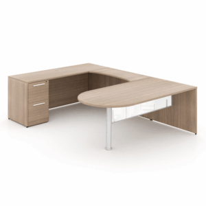 CDF U-Shaped Bullet End Desk