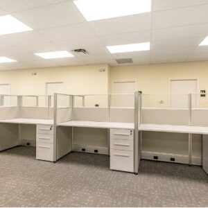 Sunline Signature Used Office Cubicle:<br class="no-br-single"> 5'x2' - 53" High