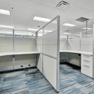 Sunline Signature Used Office Cubicle: <br class="no-br-single">6′x8′ - 65″ High