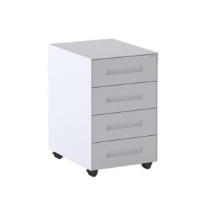 Spectra B Mobile Steel 4-Drawer Cabinet