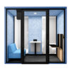 Serenity 2-6 Person ADA Compliant Privacy Booth - Thumbnail Image 2