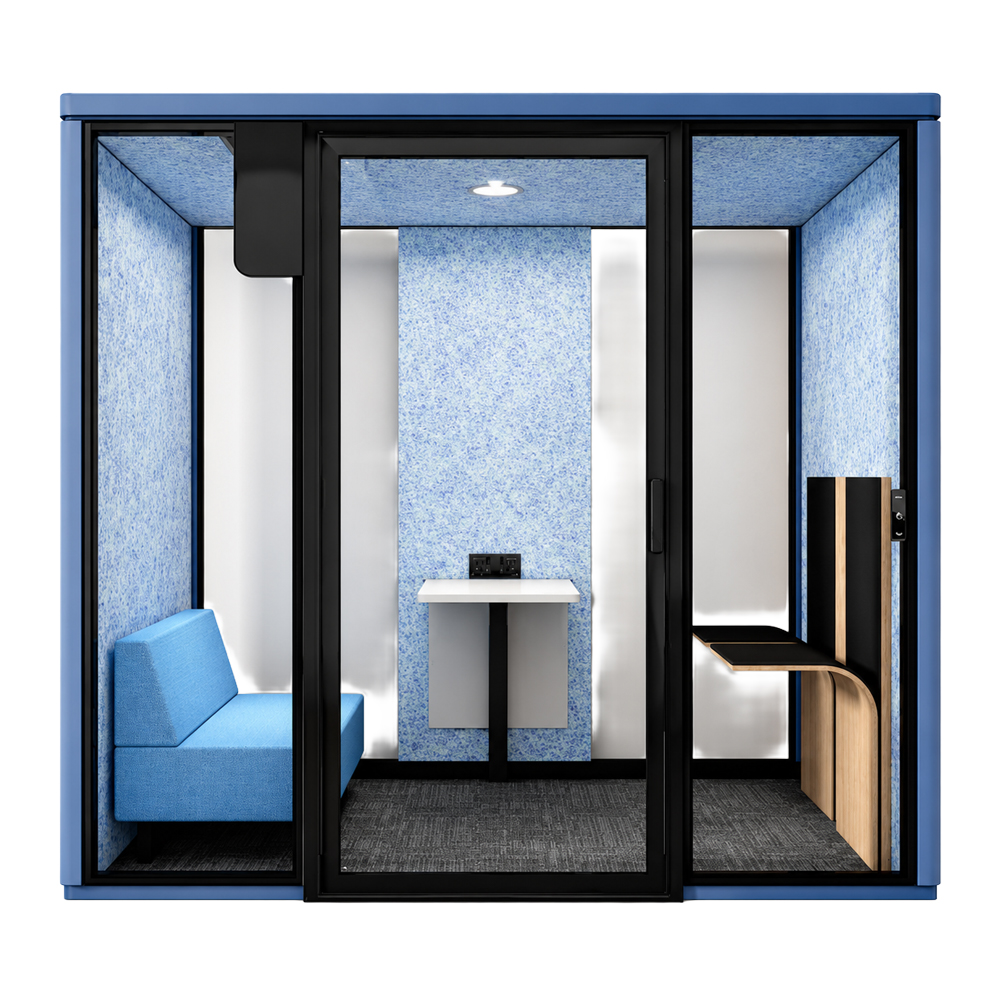 Serenity 2-6 Person ADA Compliant Privacy Booth - Image 2